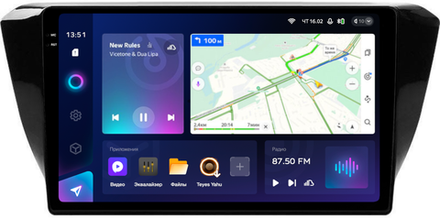 Магнитола для Skoda Superb 2015+ (без штатного усилителя) - Teyes CC3-2K QLed Android 10, ТОП процессор, SIM-слот, CarPlay