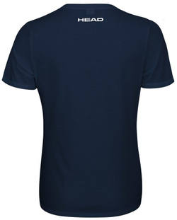 Женская футболка теннисная Head Racquet T-Shirt W - dark blue