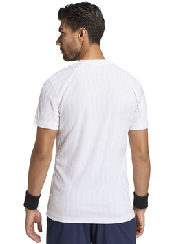 Мужская теннисная футболка Adidas Climacool+ Freelift Airchill - white