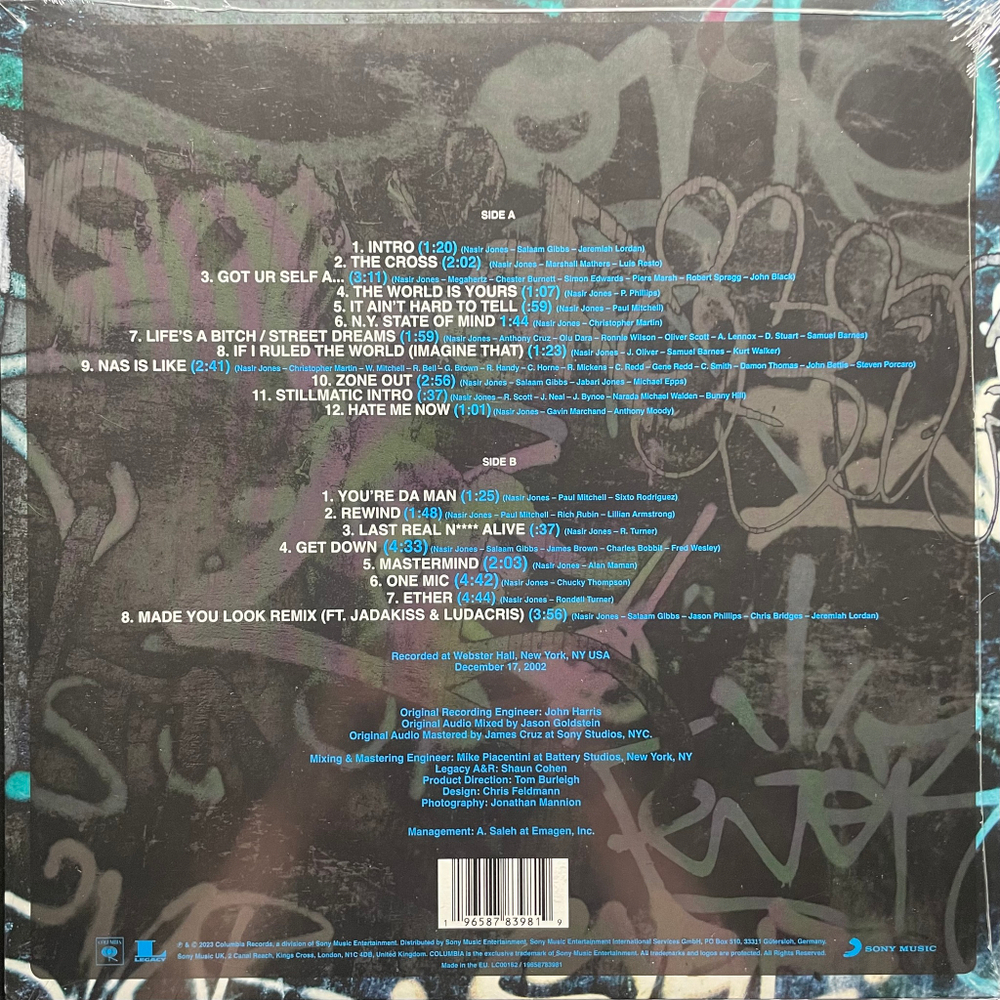 Nas ‎– Made You Look: God's Son Live 2002 (Европа 2023г.)
