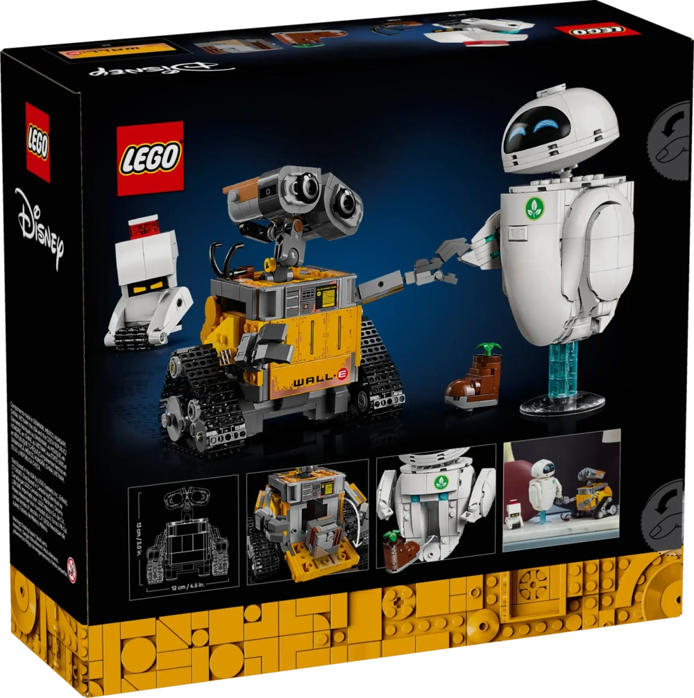 Конструктор LEGO Disney 43279 WALL-E and EVE