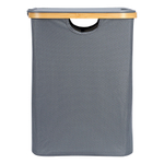 Корзина для белья neat mid, 40x33x43 см, серая