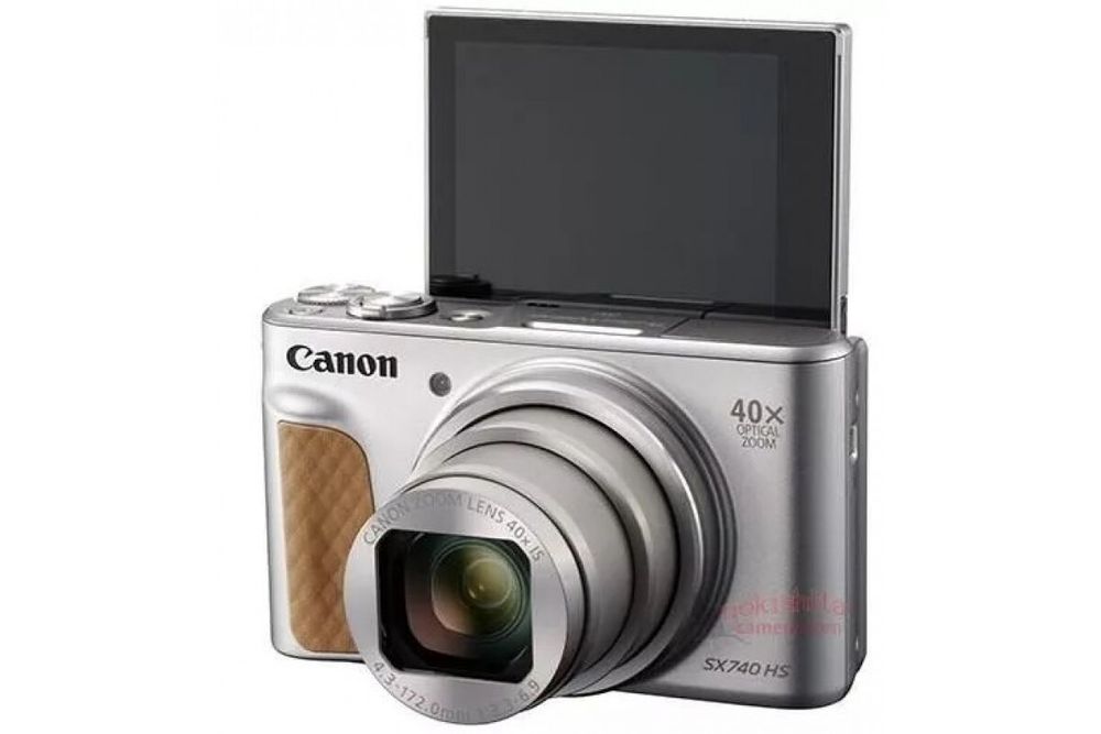 Цифровой фотоаппарат Canon PowerShot SX740 HS серебро