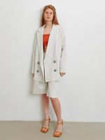 Пиджак Steal White Stripe