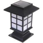 Фонарь садовый «Винтаж» 19,5*13,5 см (h-40 см), на солнечной батарее (свечение теплый белый) 9 LED