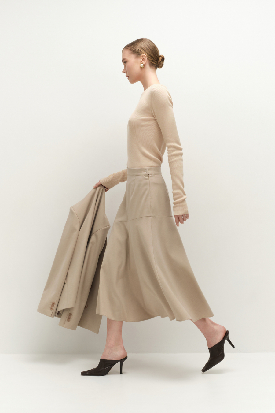 Юбка на кокетке