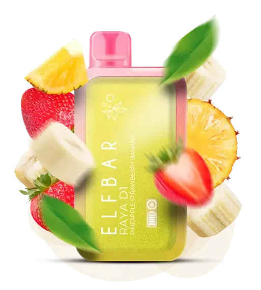 ELF BAR RAYA D1 - Pineapple Strawberry Banana (5% nic)