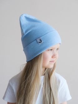 Шапка трикотажная РИО(Голубой мел)
