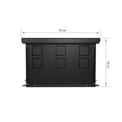 Конвектор внутрипольный Royal Thermo ATRIUM TURBO-190/300/1400-DG-U-DB