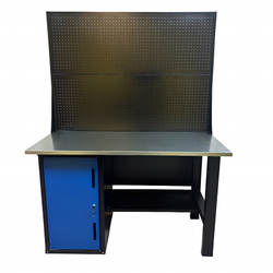 Верстак инструментальный GWT-V1400TL2 Great Wolf, тумба с дверью, 2 экрана, 1400x700