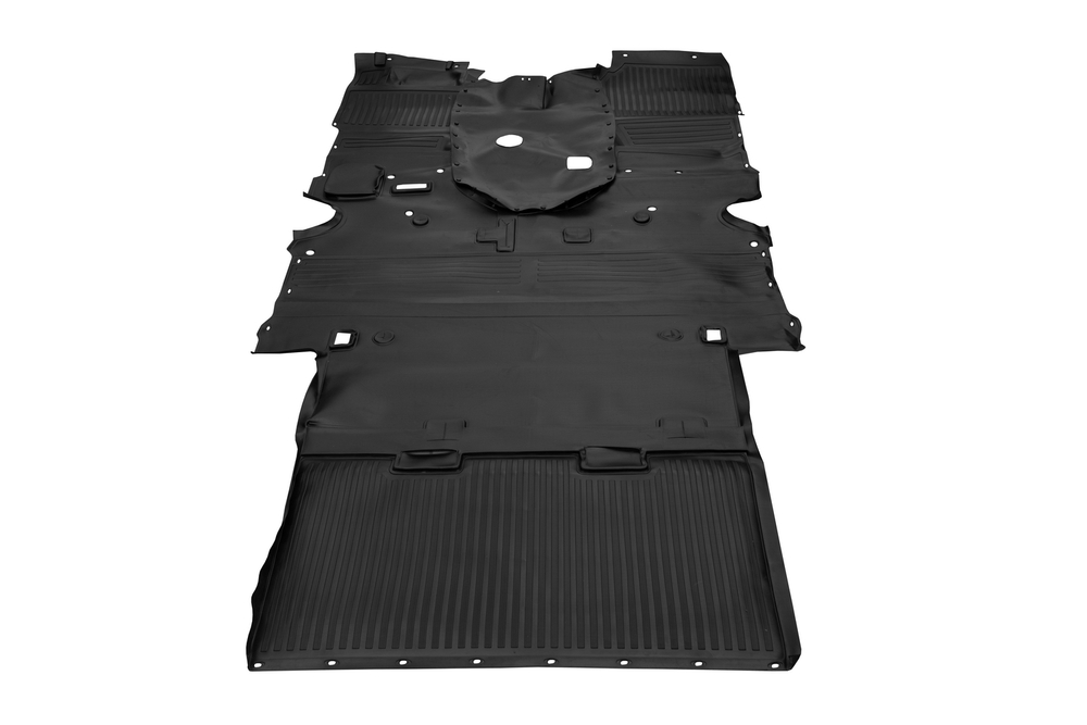 Напольное покрытие УАЗ Hunter 315195, МКПП5, 2003-, 5 шт. (полиуретан) 315195-5109010