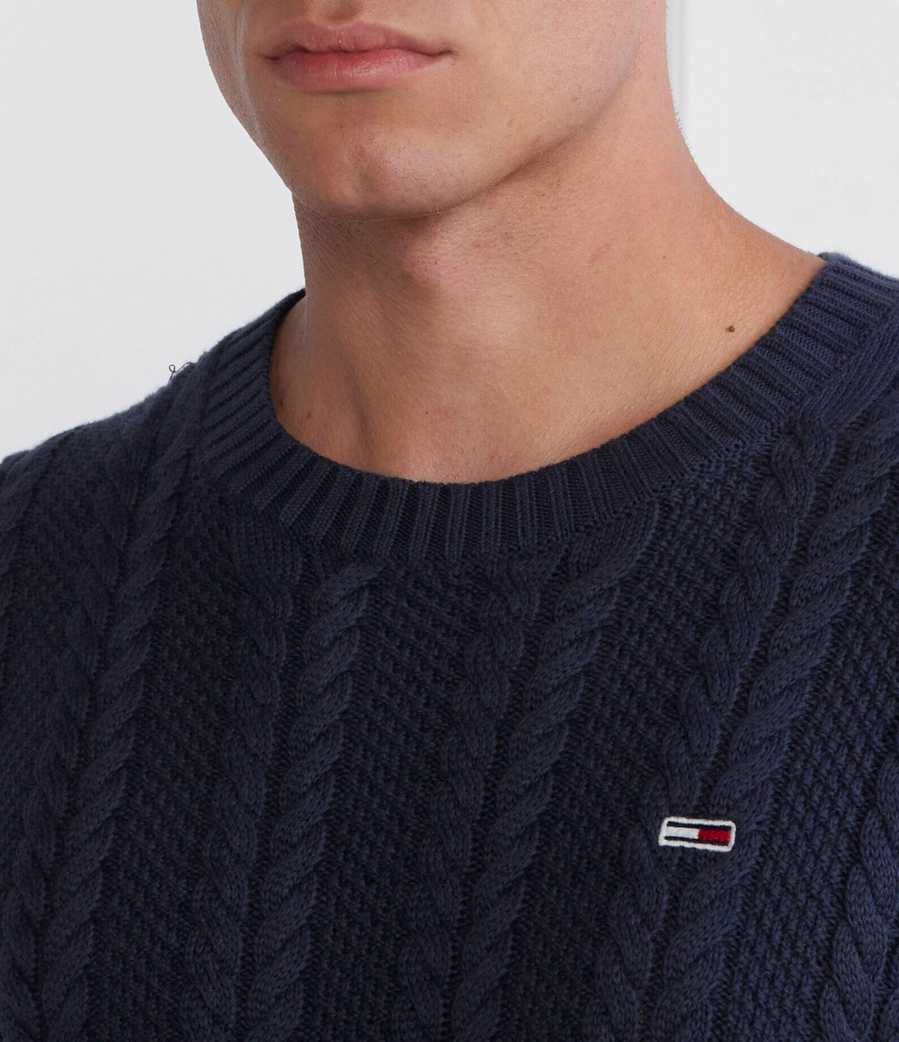 Свитер Tommy Jeans - темно-синий(DM0DM15059)