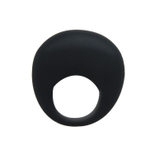 Черное вибрирующее эрекционное кольцо Trap