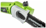 Высоторез электрический удлиненный GREENWORKS GPS7220 720Вт,46см,3/8-1,3-33,макс.длина 255см (20147)