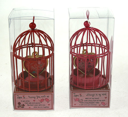 118212 Сувенир "Сердечко в клетке"