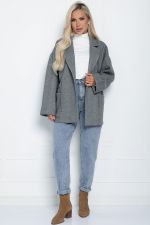 Пальто-пиджак (серое) Б11262 LT Collection