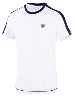 Мужская теннисная футболка Fila Elias - белый