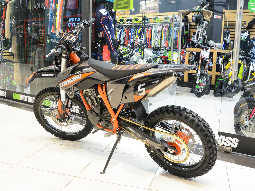 Мотоцикл кроссовый Zuumav FX K5 LITE 250CC Orange 21/18