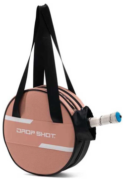 Элегантная сумочка Bassan круглая светло-коралловая Drop Shot