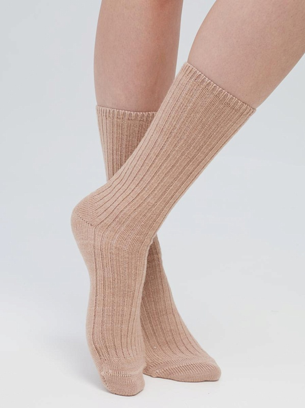 Носки женские Н259-08 бежевые