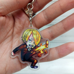 Акриловый брелок "One Piece / Ван пис / Большой куш"