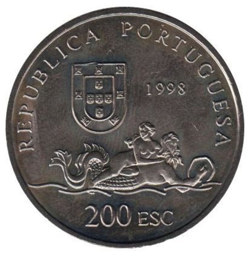 200 эскудо "Открытие Мозамбика" 1998 год UNC