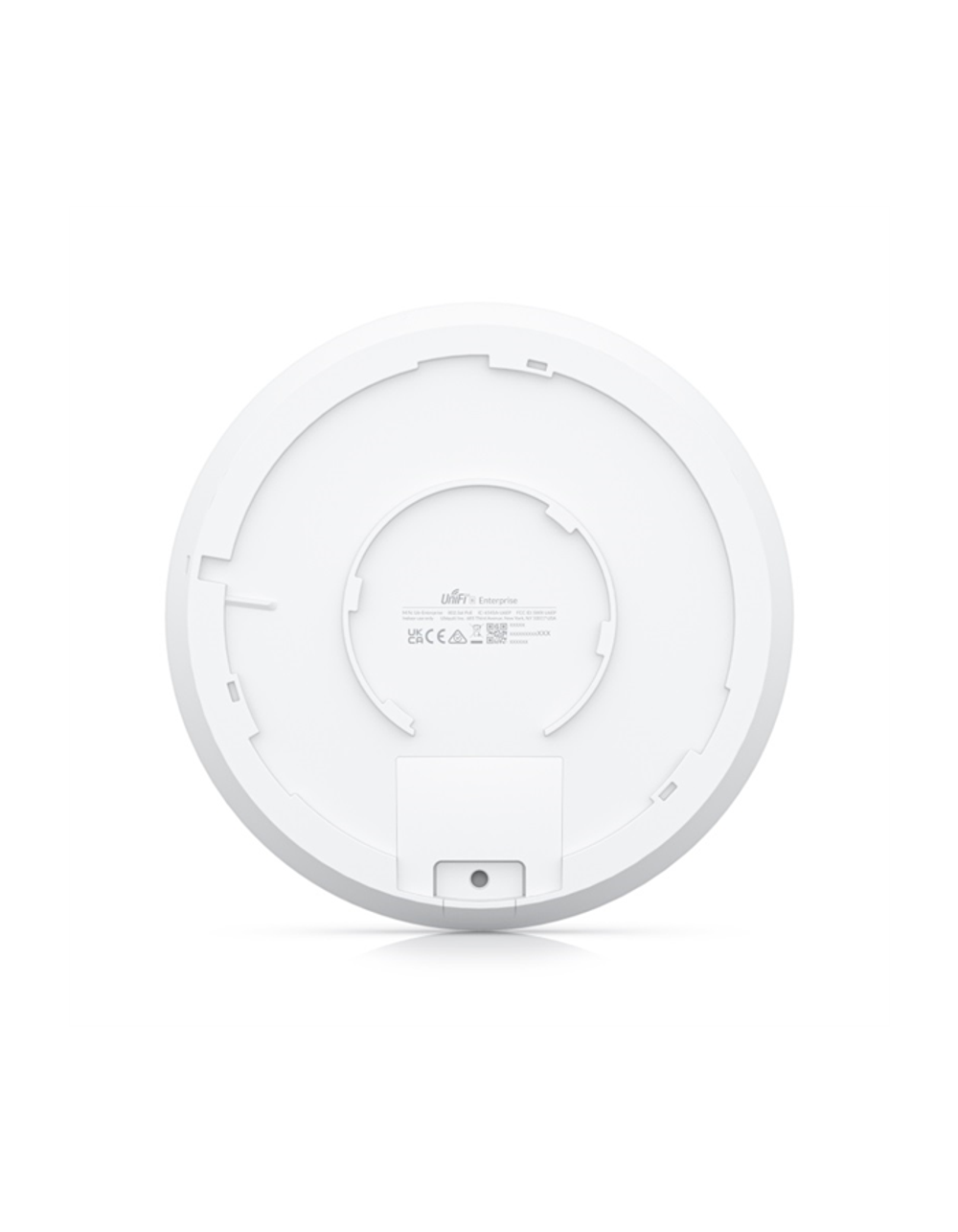 Точка беспроводного доступа Ubiquiti Access Point U6 Enterprise WiFi 6 support (2.4/5/6 GHz bands), 10.2 Gbps aggregate throughput rate, (1) 2.5GbE RJ45 port (PoE In)Powered with PoE+