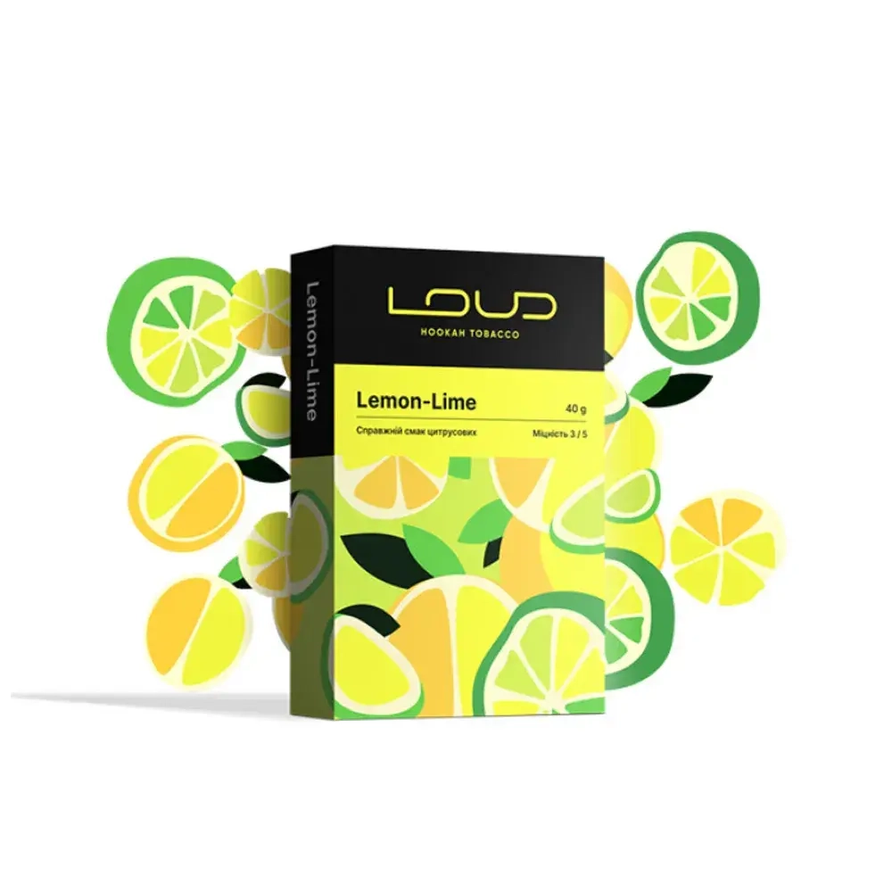 LOUD Dark Line - Lemon Lime (40г)