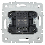 Выключатель 1-кл. СП BRITE ВС10-1-1-БрМ 10А с индик. механизм маренго IEK BR-V10-1-10-K35