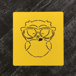 Сова №37 с яблоком