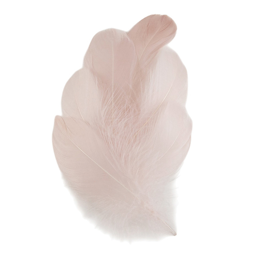 Перья кремовые 8-13 см, 30 шт ВП