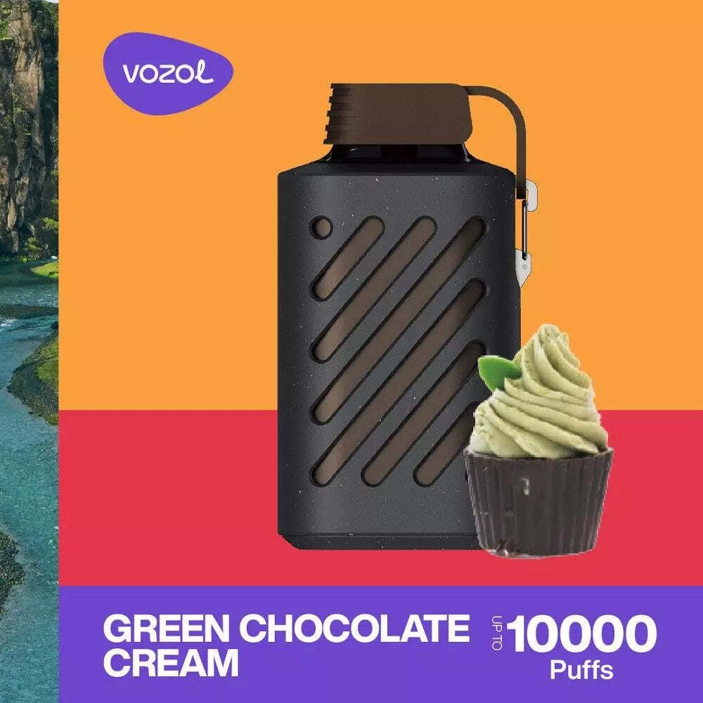 VOZOL GEAR 10000 - Green Chocolate Cream (5% nic)