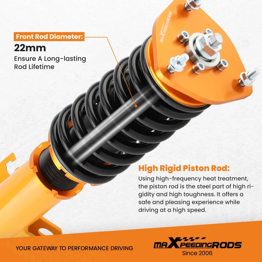 Комплект для автомобиля Subaru Impreza GC8 Camber Plates Coilovers Suspension Coil Strutslowering kit