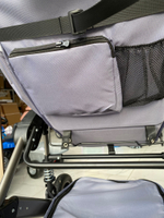 Коляска-трансформер LUXMOM 555-W 2В1 чёрный текстиль