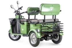 Электротрицикл Rutrike Топик пассажирский с корзиной