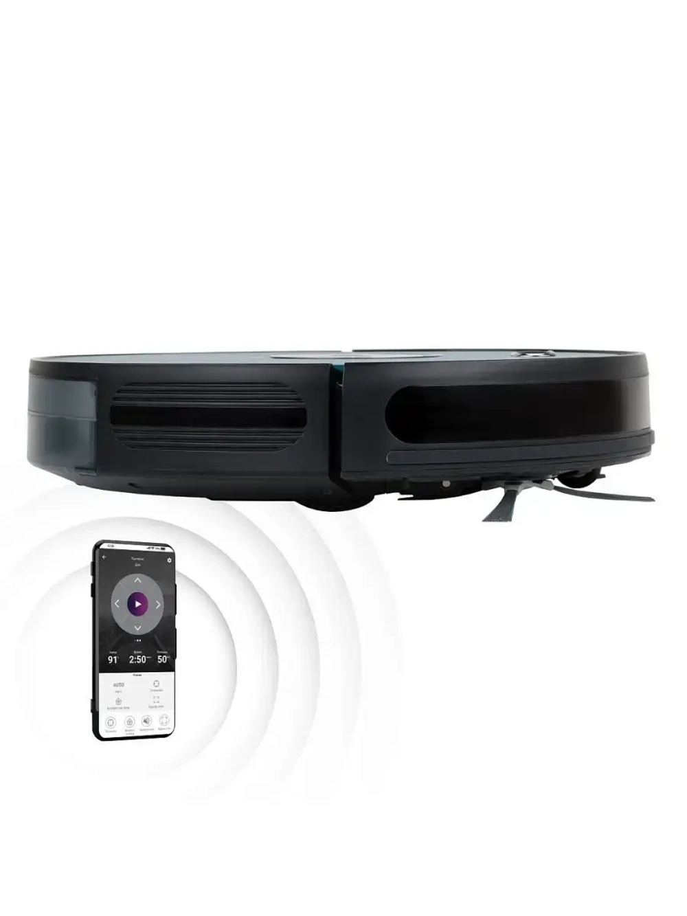 Робот-пылесос Polaris PVCR IQ Home Aqua Blue