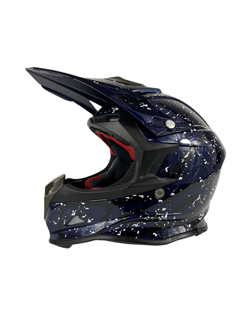 Шлем кроссовый BEON B-602, Dark Blue/Black_XL 2023