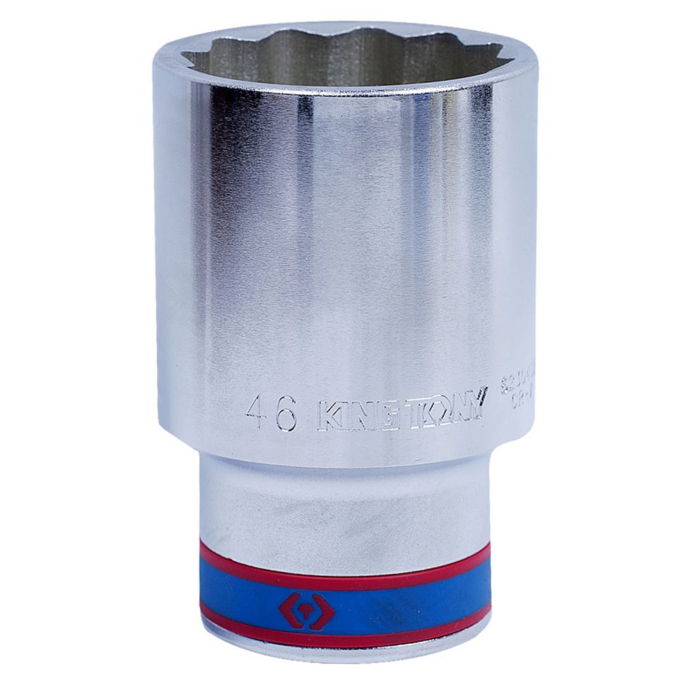 KING TONY (623046M) Головка торцевая глубокая двенадцатигранная 3/4", 46 мм