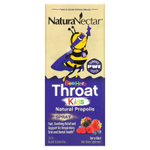 NaturaNectar, Bee Hero Throat Kids, натуральный прополис в спрее, ягодный вкус, 5 мг, 30 мл