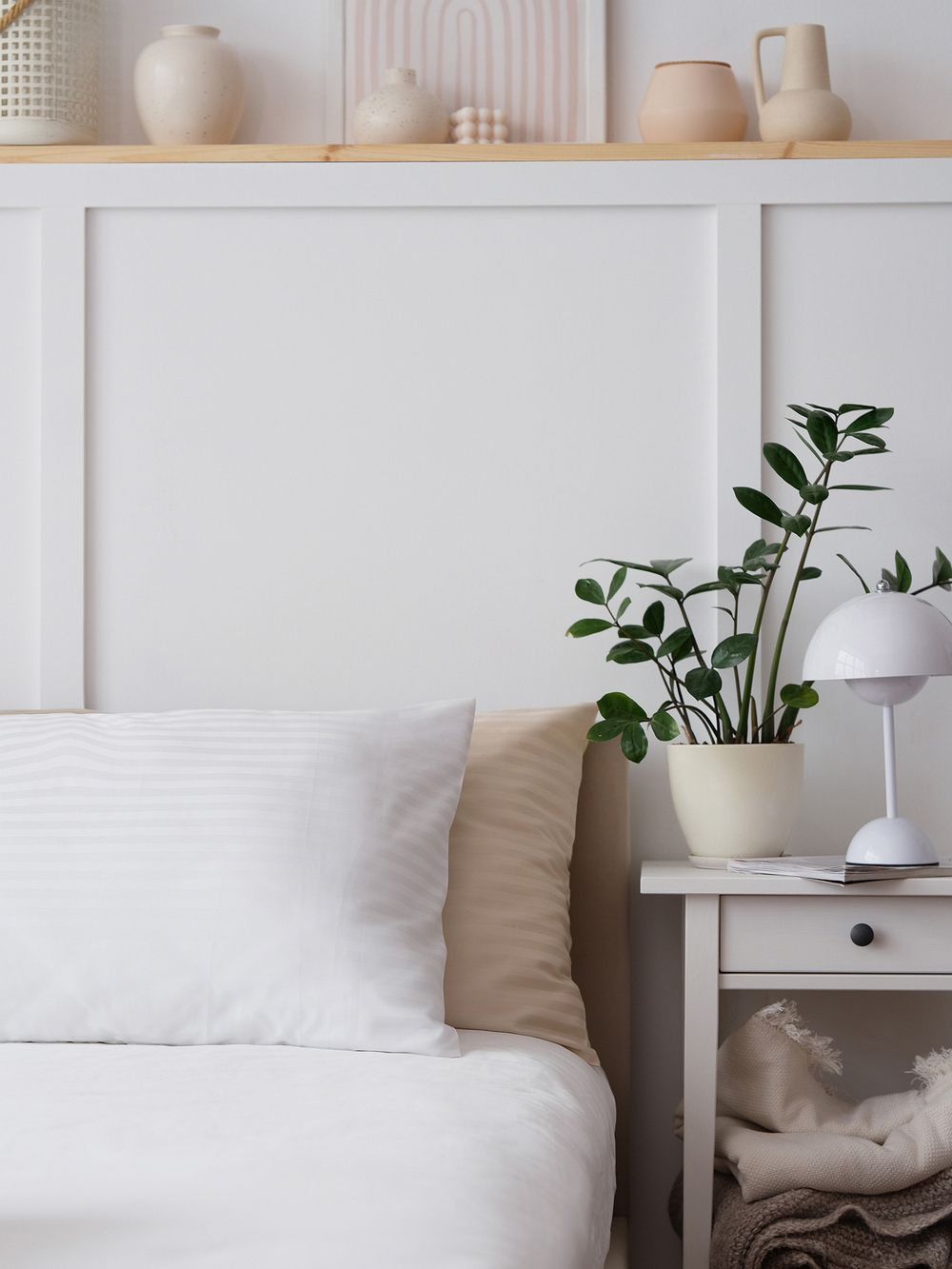 Наволочки сатин белые купить в интернет-магазине BLANKET