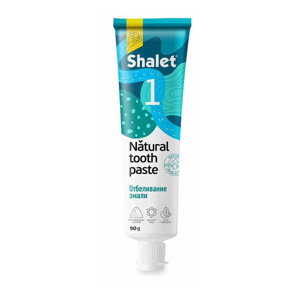 Зубная паста SHALET отбеливание эмали 90г