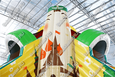 Коммерческий надувной батут "Традиции Татарстана"