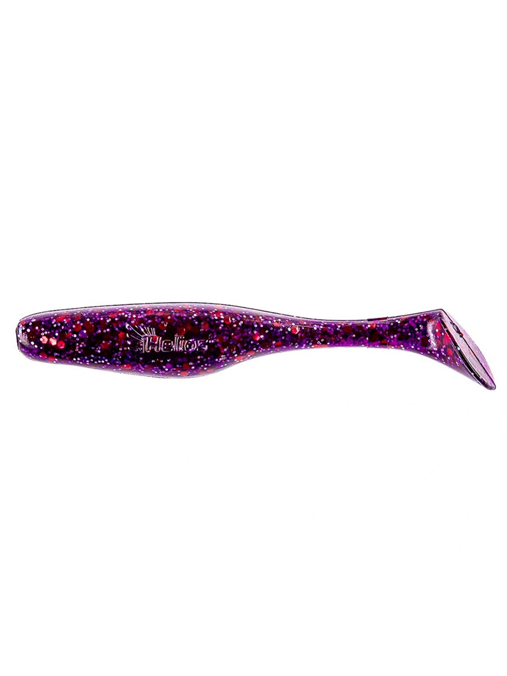 Виброхвост несъедобный Helios Vigor 3,75"/9.5 см White 20шт. (HS-6-001-N-20)