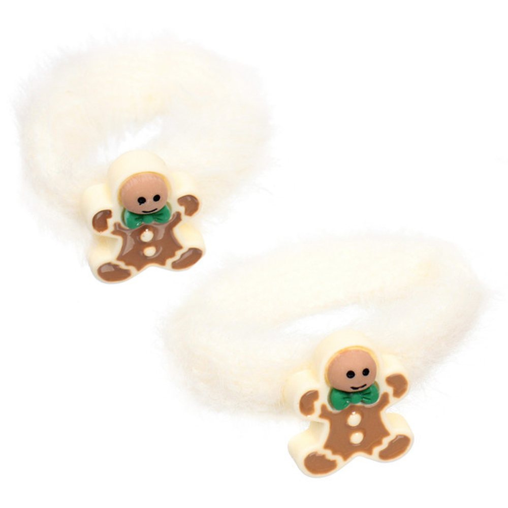 Резинки для волос детские 2шт «КАРОЛИНА - Пряник», цвет как на фото, 4.5*5см