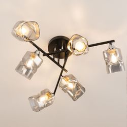 Citilux Клаус CL134165 Люстра потолочная Чёрная