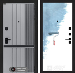 Входная дверь Лабиринт SKYLAB - 28 Грунт под покраску