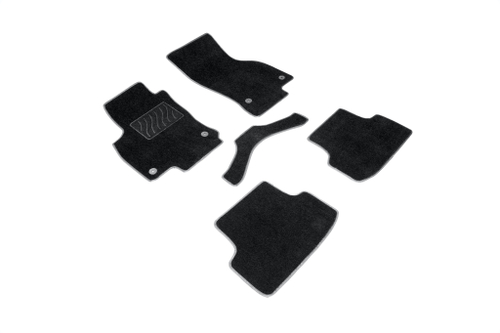 Ворсовые коврики LUX для Audi A3 III (8V) 2012-2020, Seintex.85220