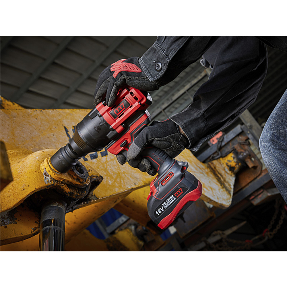 MIGHTY SEVEN (DW-601A) Гайковерт аккумуляторный ударный 3/4", 1900 Нм, 18 В