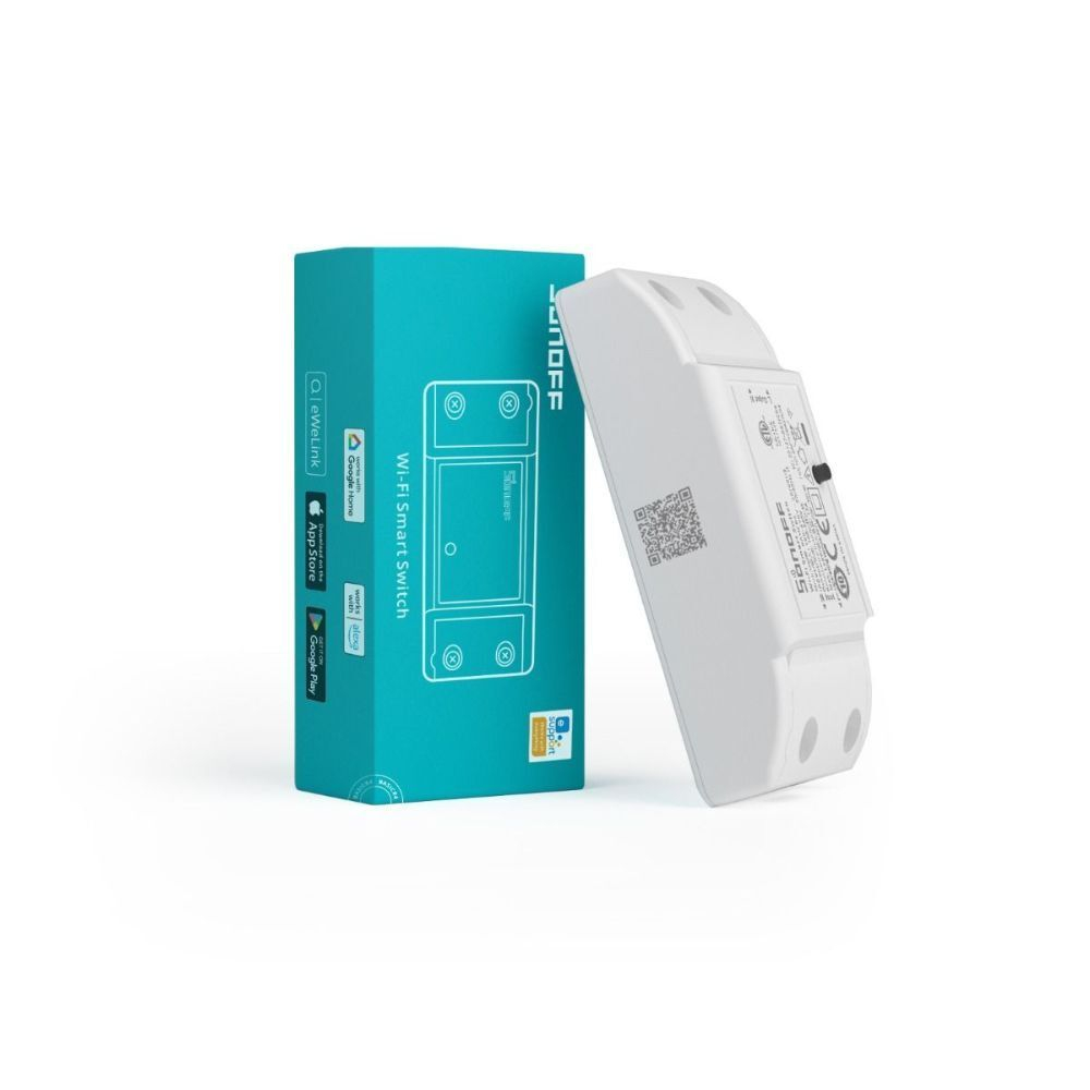 Умное WiFi Реле Sonoff BASICR4, 10А/2400Ватт (Работает с Яндекс Алисой)