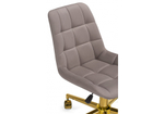 Офисное кресло Woodville Честер латте, золото
